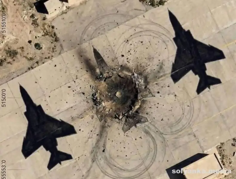 Иранские макеты на асфальте и арабский юмор в отношении одураченных армий Израиля и США