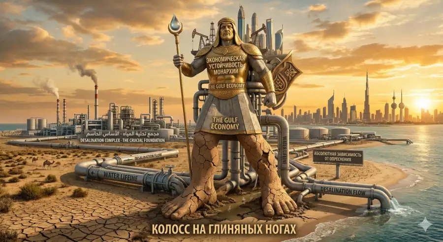 Критическая зависимость монархий Персидского залива от наличия пресной воды